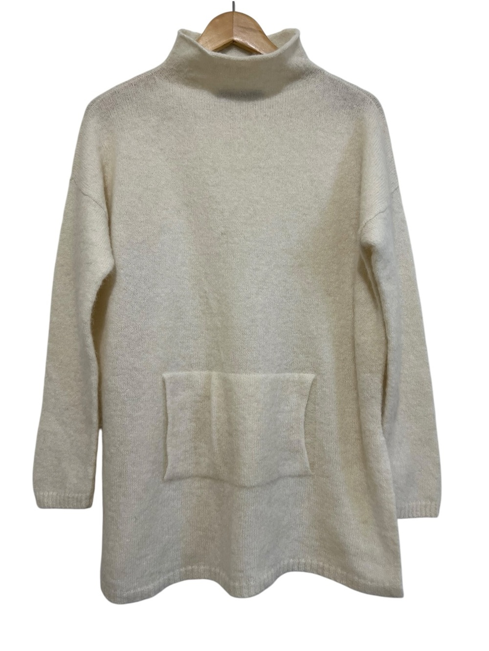 Peruvian Connection Balie Tunic Sweater Alpaca Blend Off White Size Small